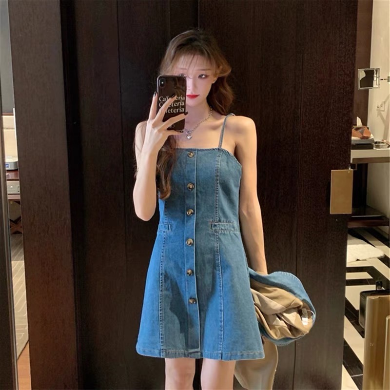 小西服➕牛仔裙套装