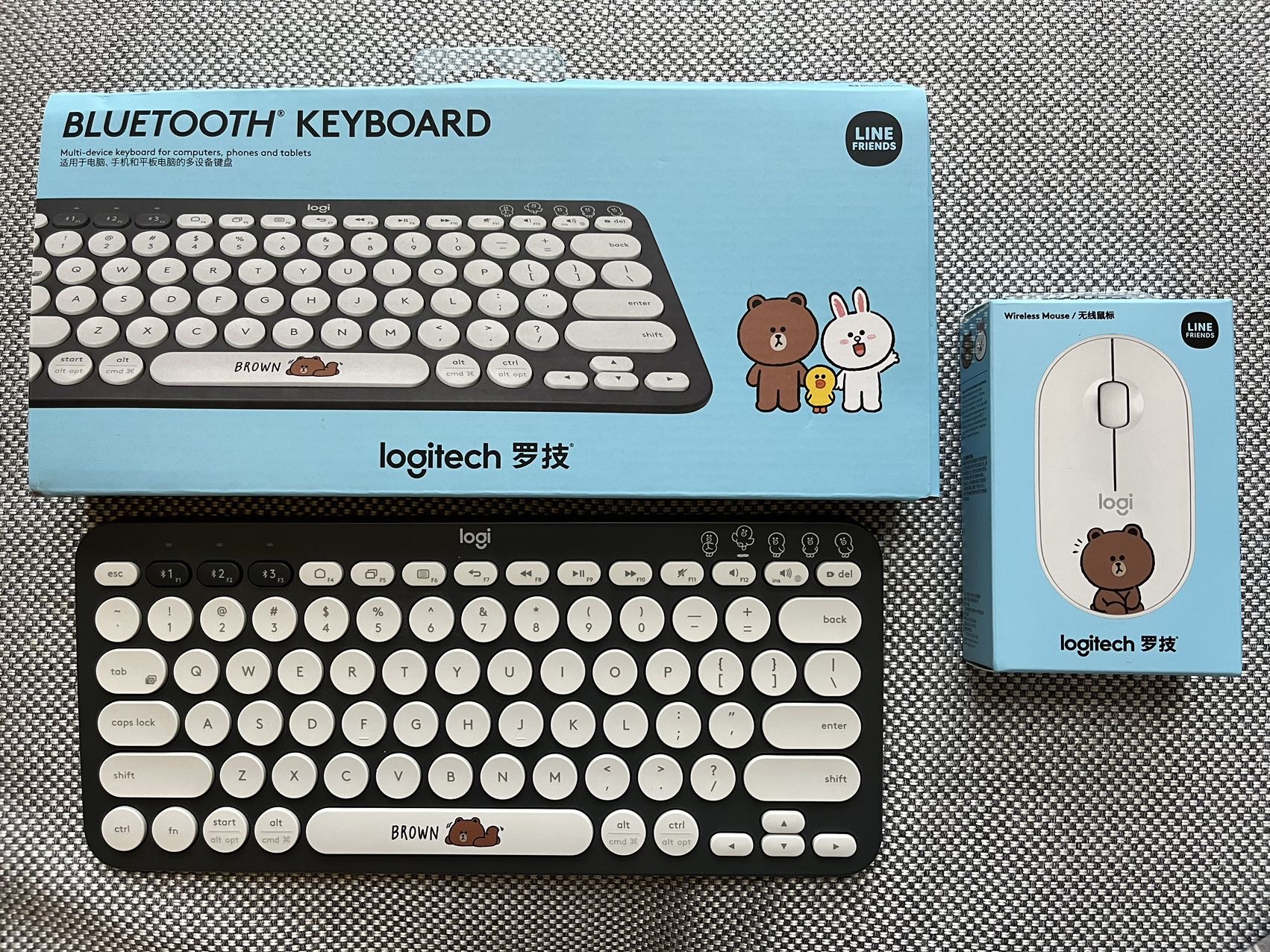 K380 蓝牙键盘 鼠标