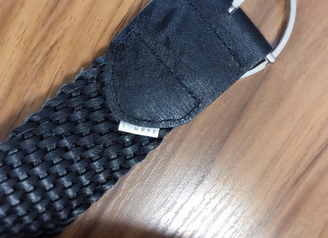 [全新配飾] 日牌Lowrys Farm 絨面金屬扣高質量皮帶 BELT