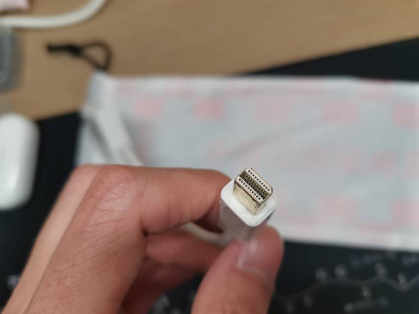 绿联 Mini dp转HDMI+VGA 4K 转接线 转换器