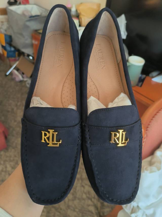 拉夫劳伦真皮托特女鞋