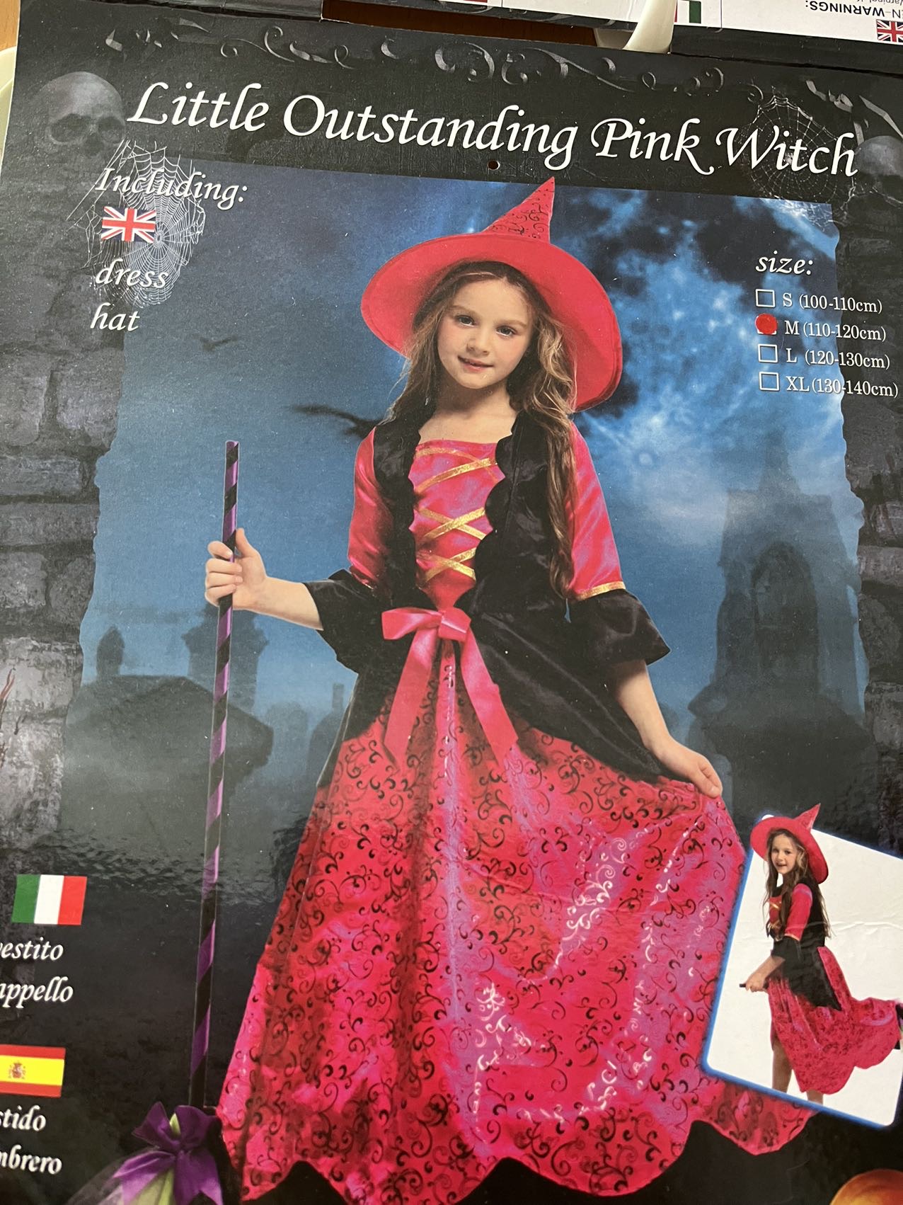 万圣节女童女巫套装