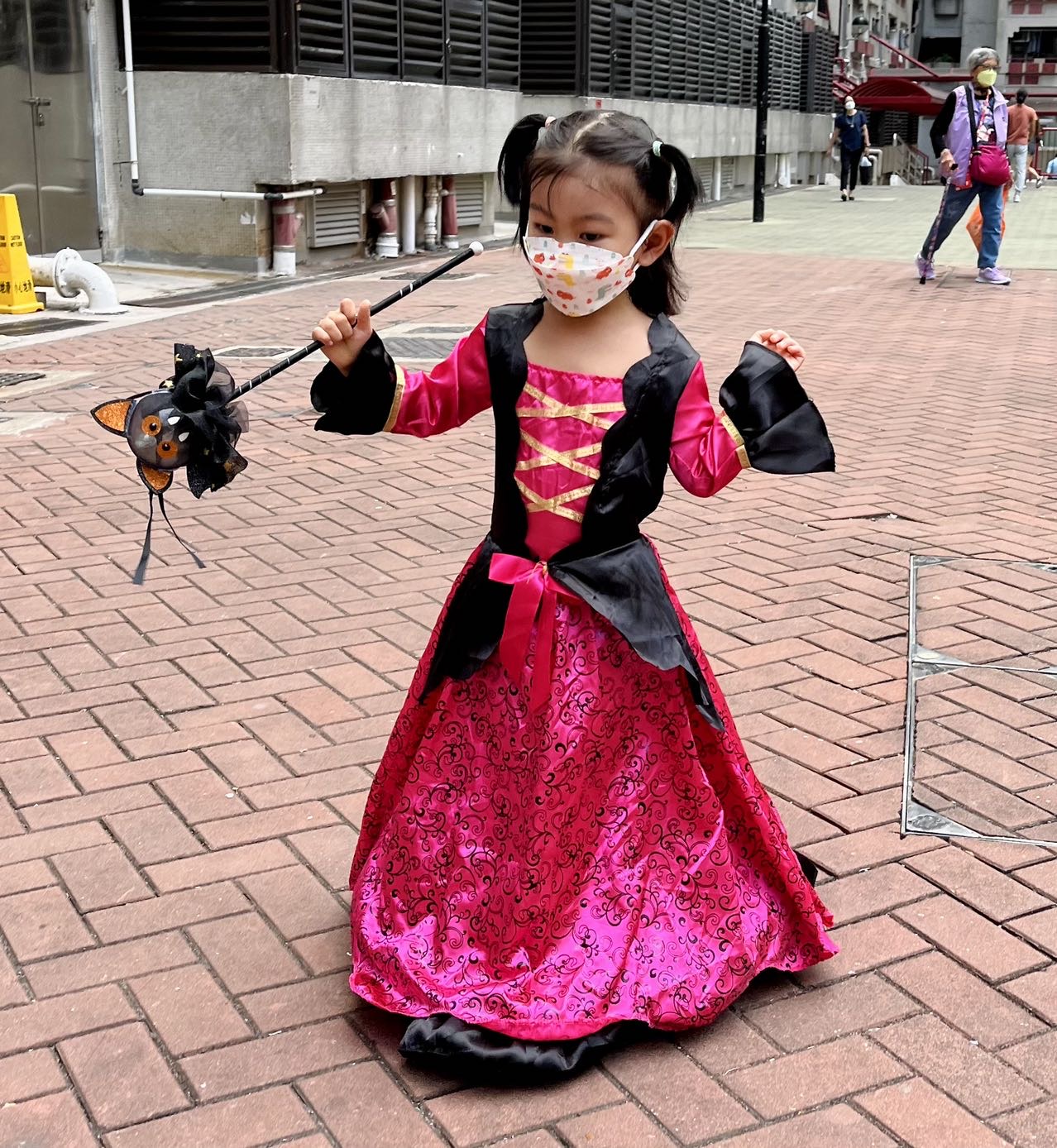 万圣节女童女巫套装