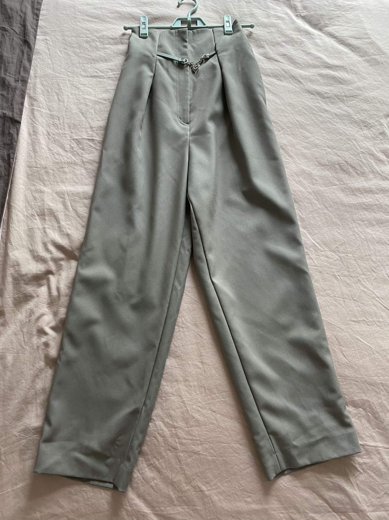 Snidel收腰阔腿裤