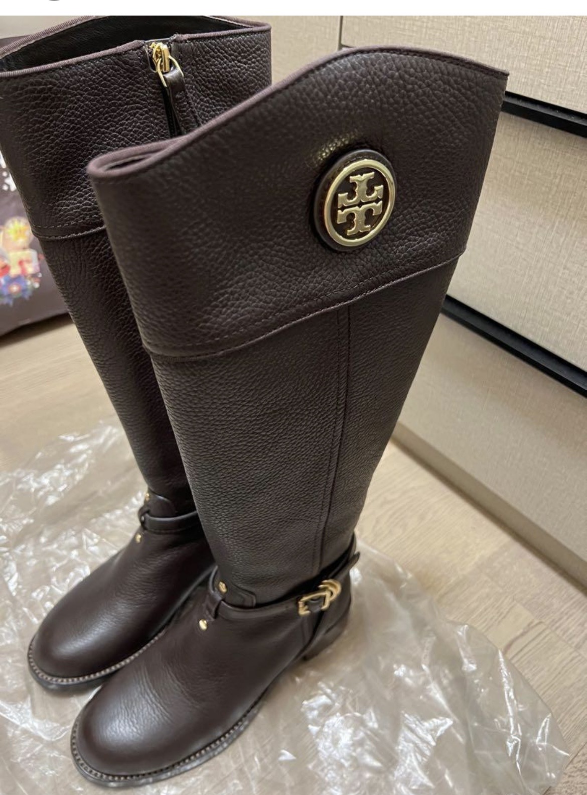 長靴非常顯瘦Tory Burch Boots 1啡色