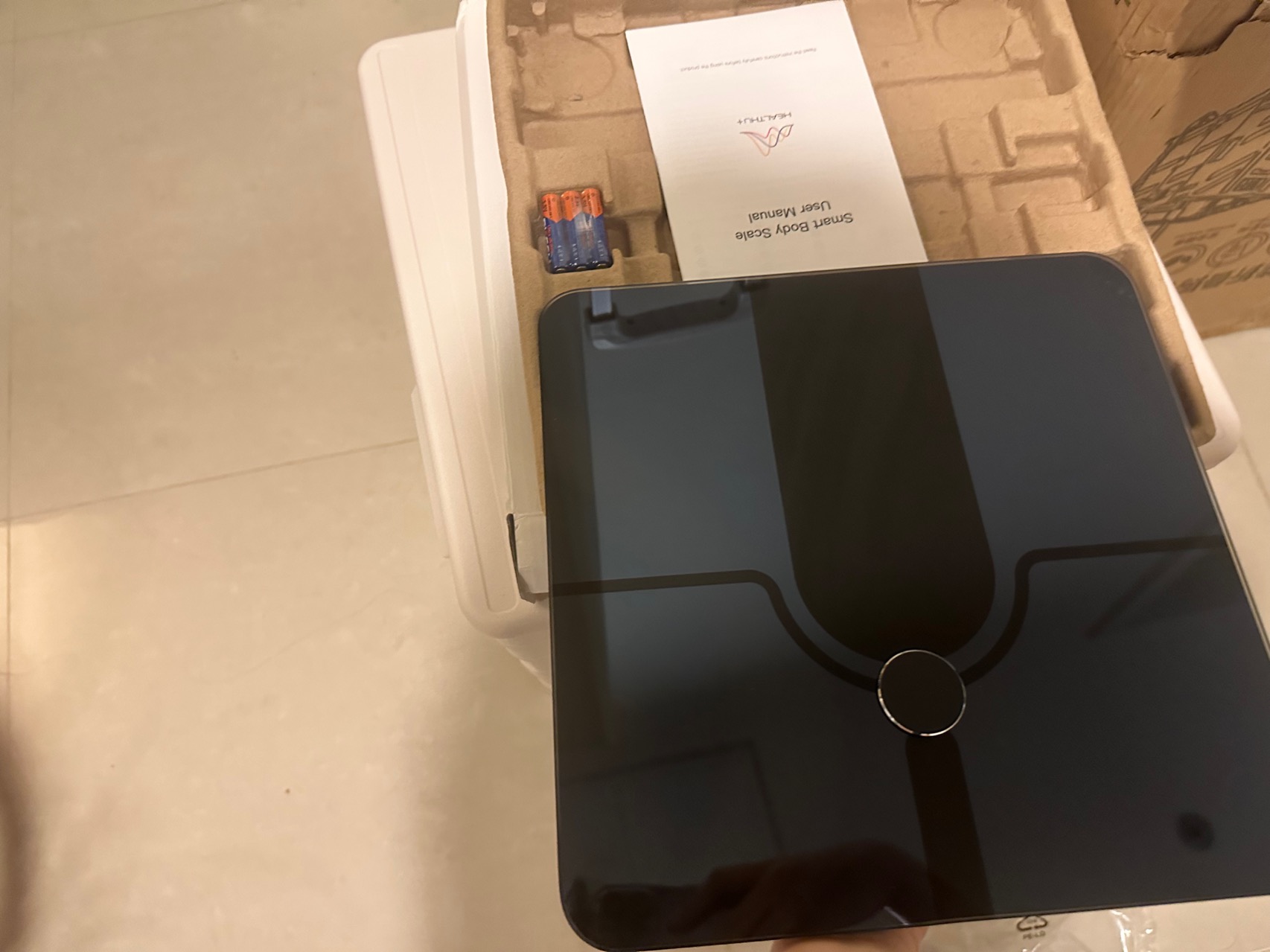 智能体脂秤体重称可用App看数据