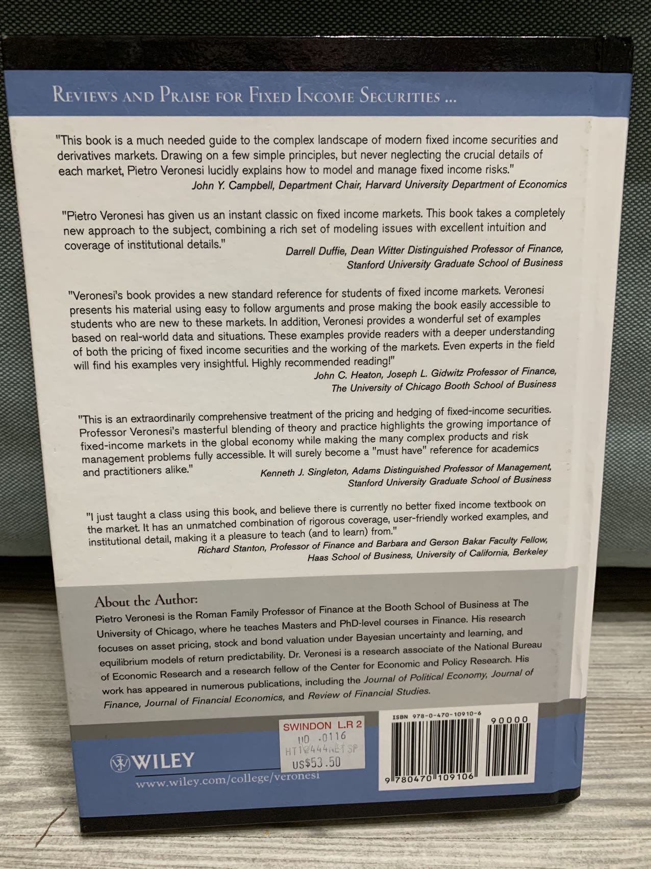 Fixed Income Securities: Valuation, Risk, and Risk Management