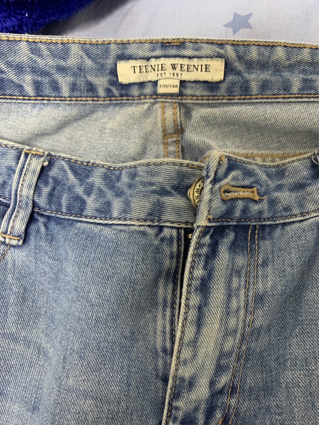 teenie weenie牛仔裤