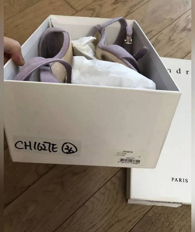 sandro正版高跟凉鞋 3折出