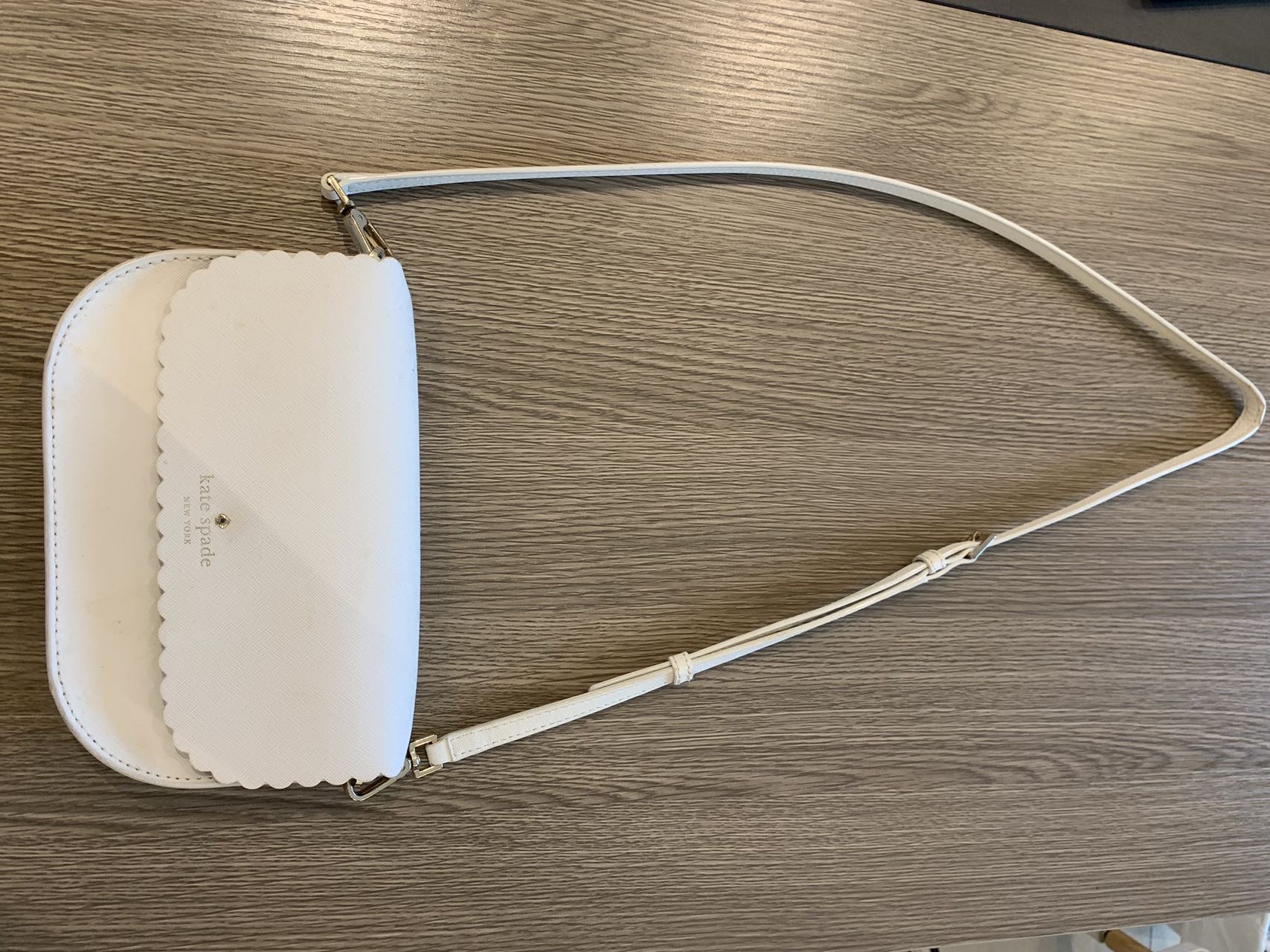 Kate spade白色包包