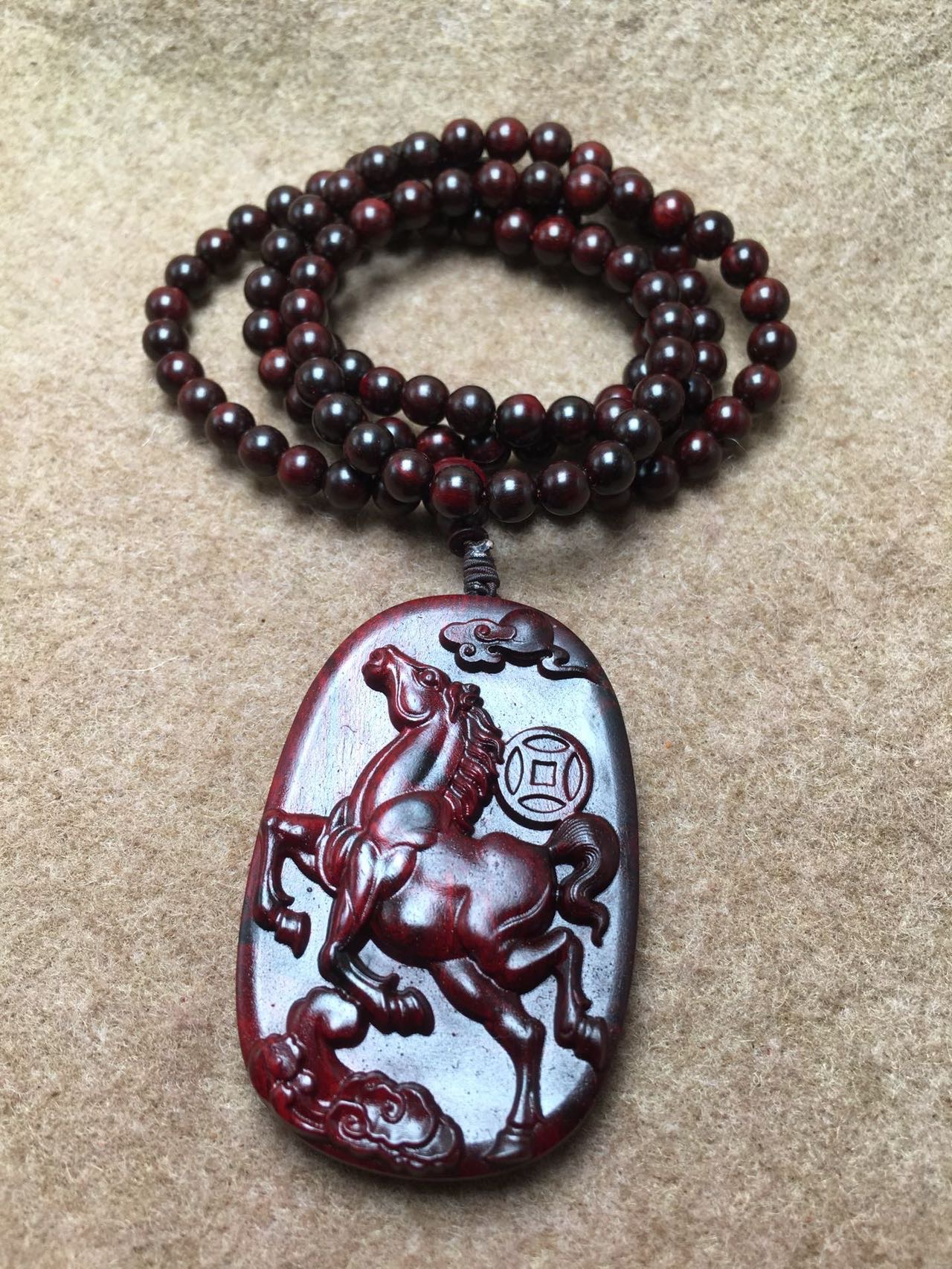 （馬上有錢 搭配0.6紫檀鏈）