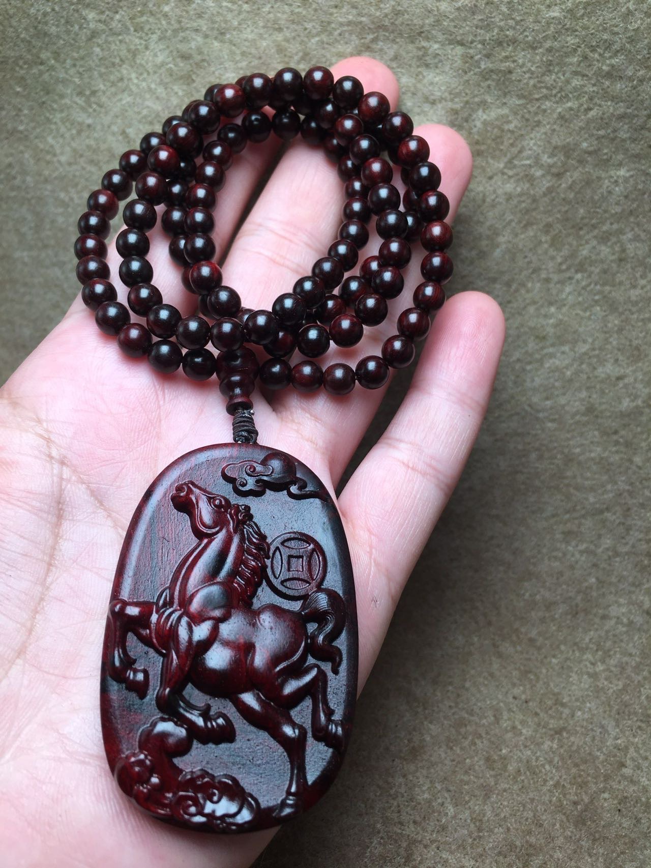 （馬上有錢 搭配0.6紫檀鏈）