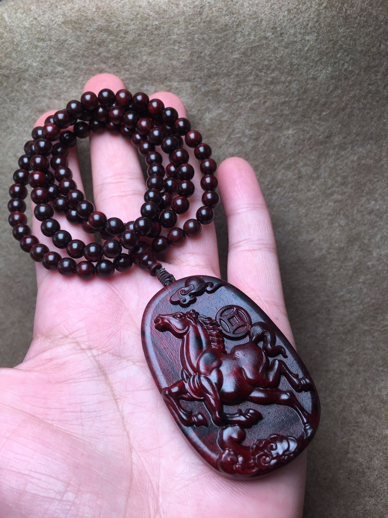 （馬上有錢 搭配0.6紫檀鏈）