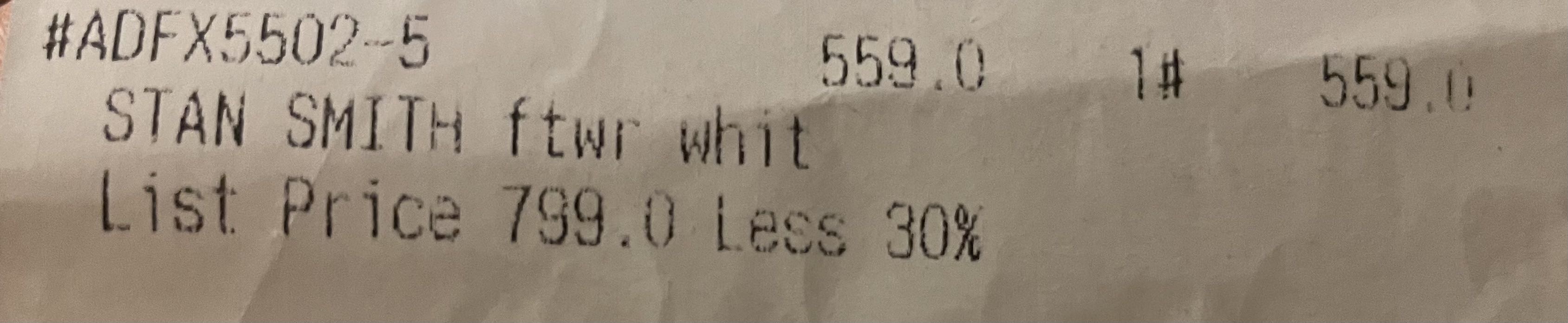 Adidas - STAN SMITH ftwr whit