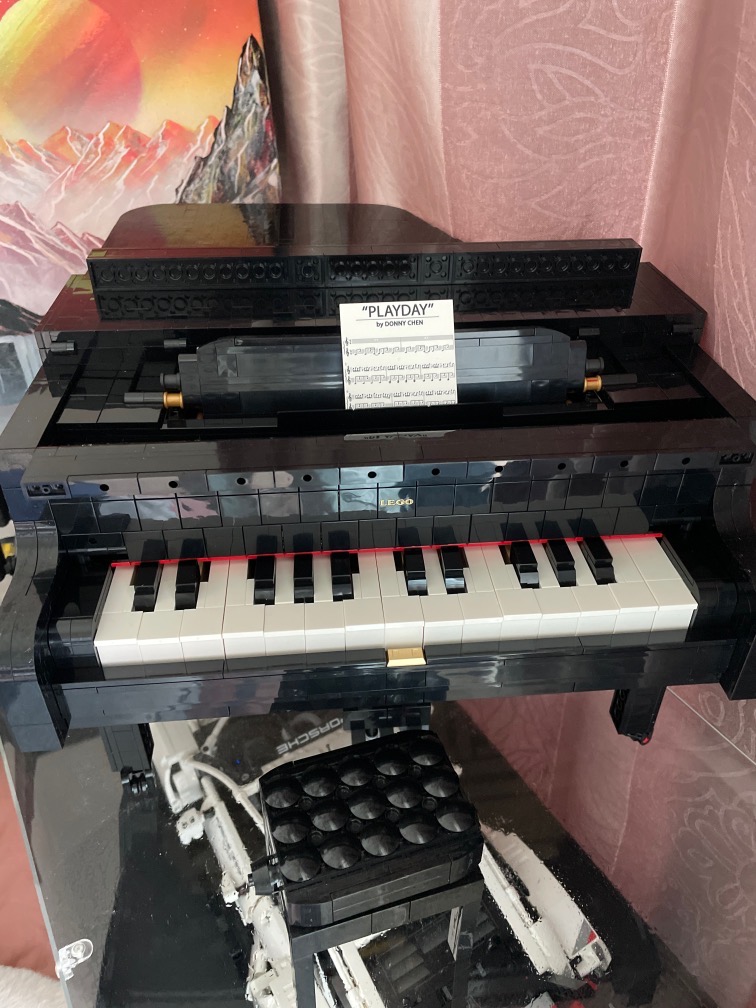 乐高钢琴成品