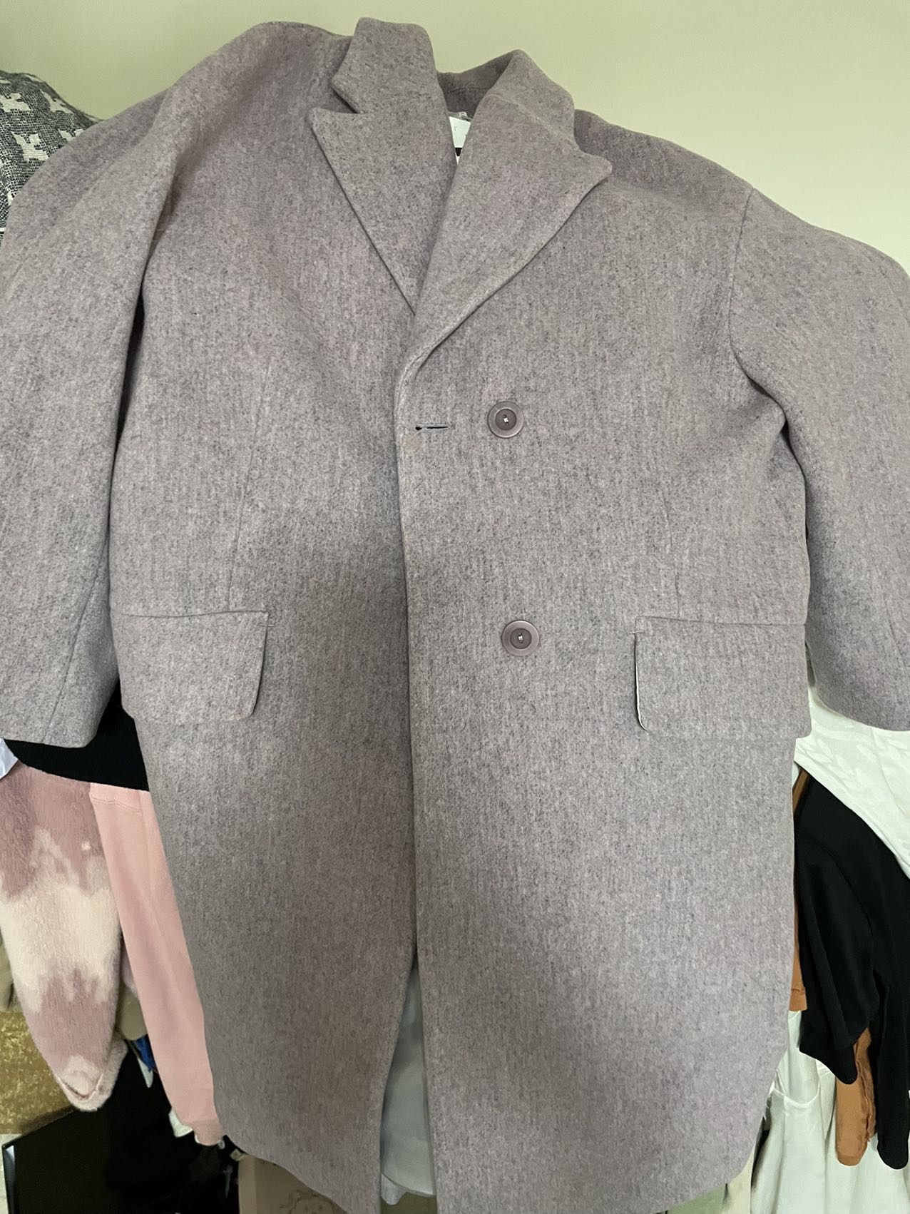 全新COS呢大衣外套