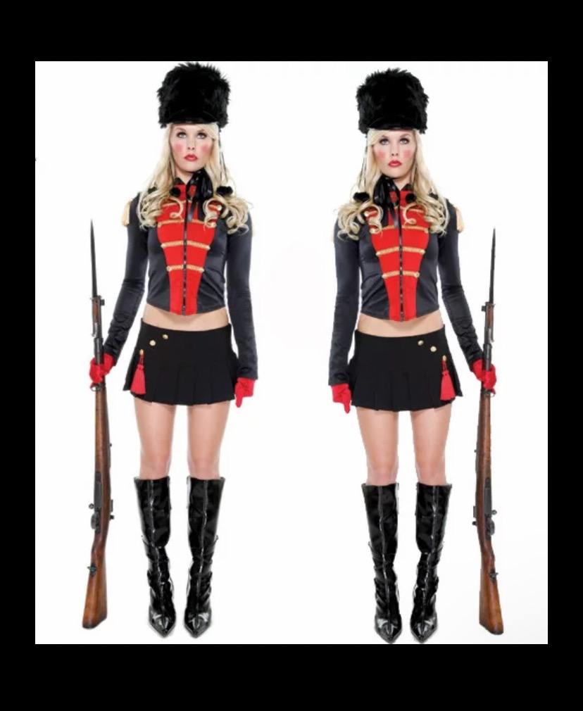 胡桃夹子英国兵团万圣节服装