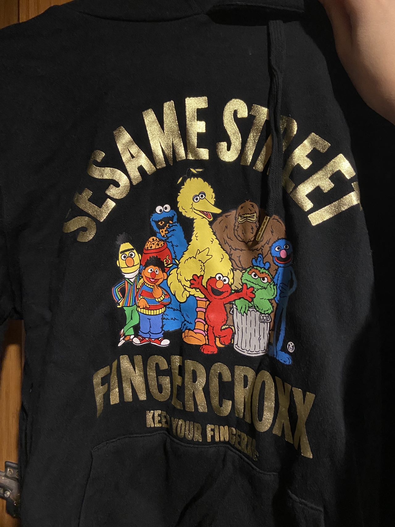 fingercroxx连帽卫衣s码