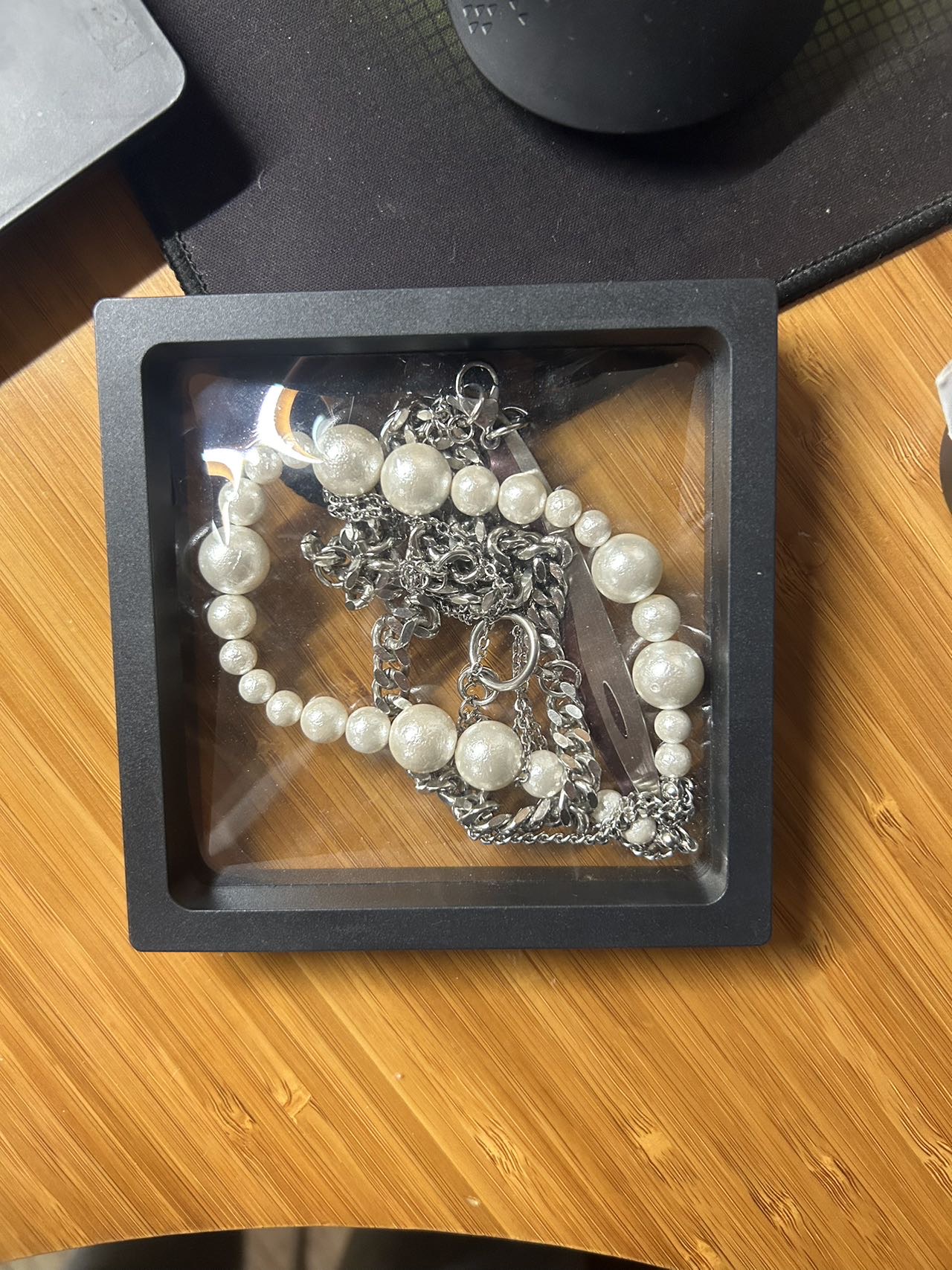 CONP多结构珍珠拼接项链