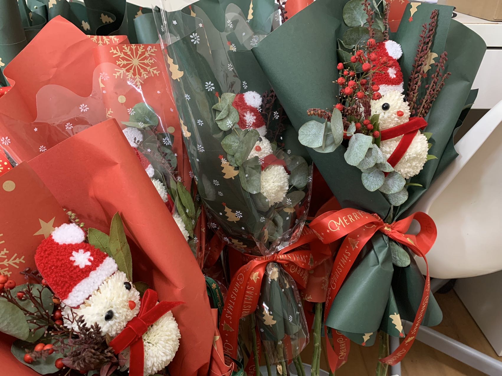 圣诞花束