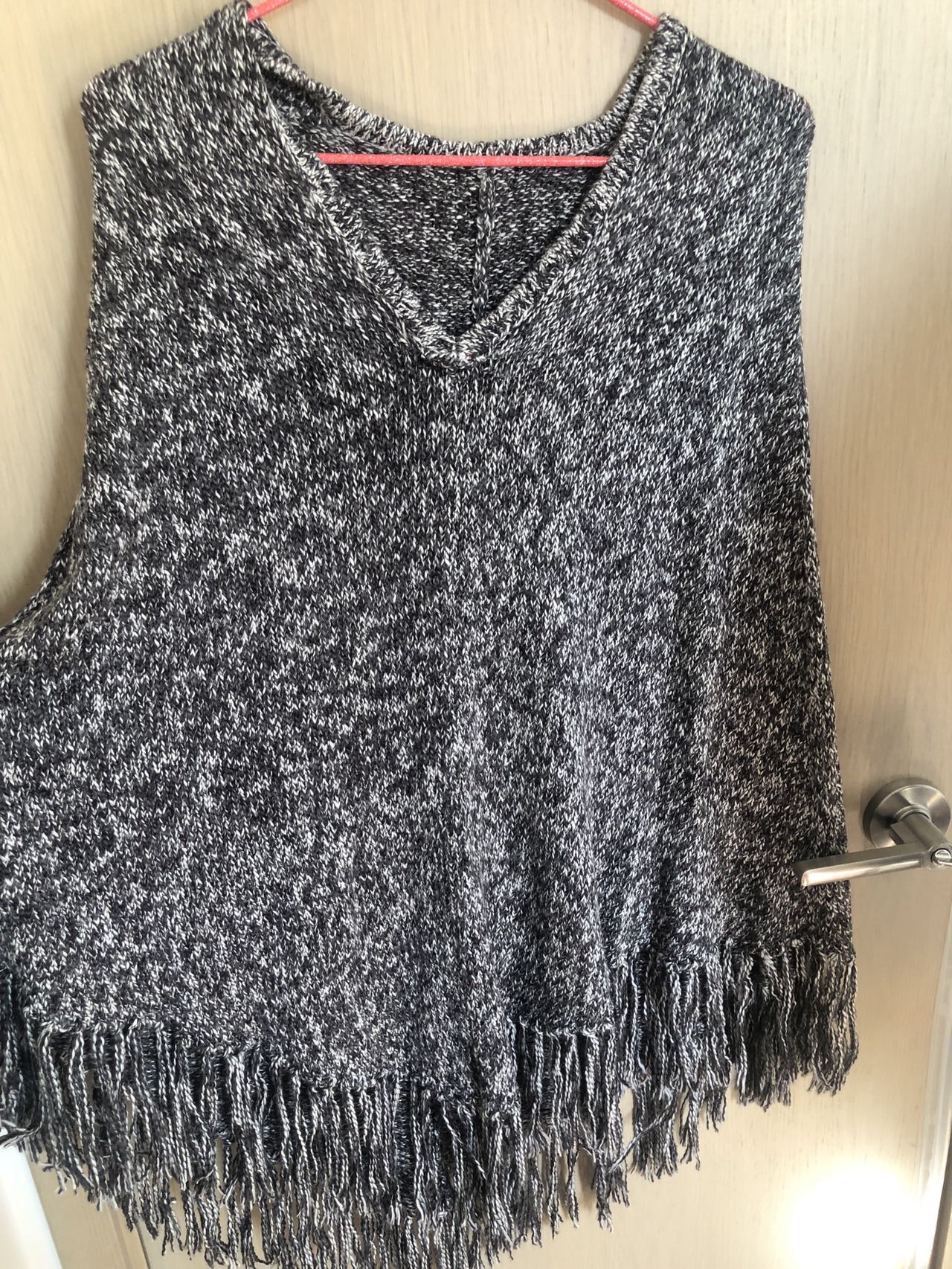 全新OYSHO毛衣斗篷