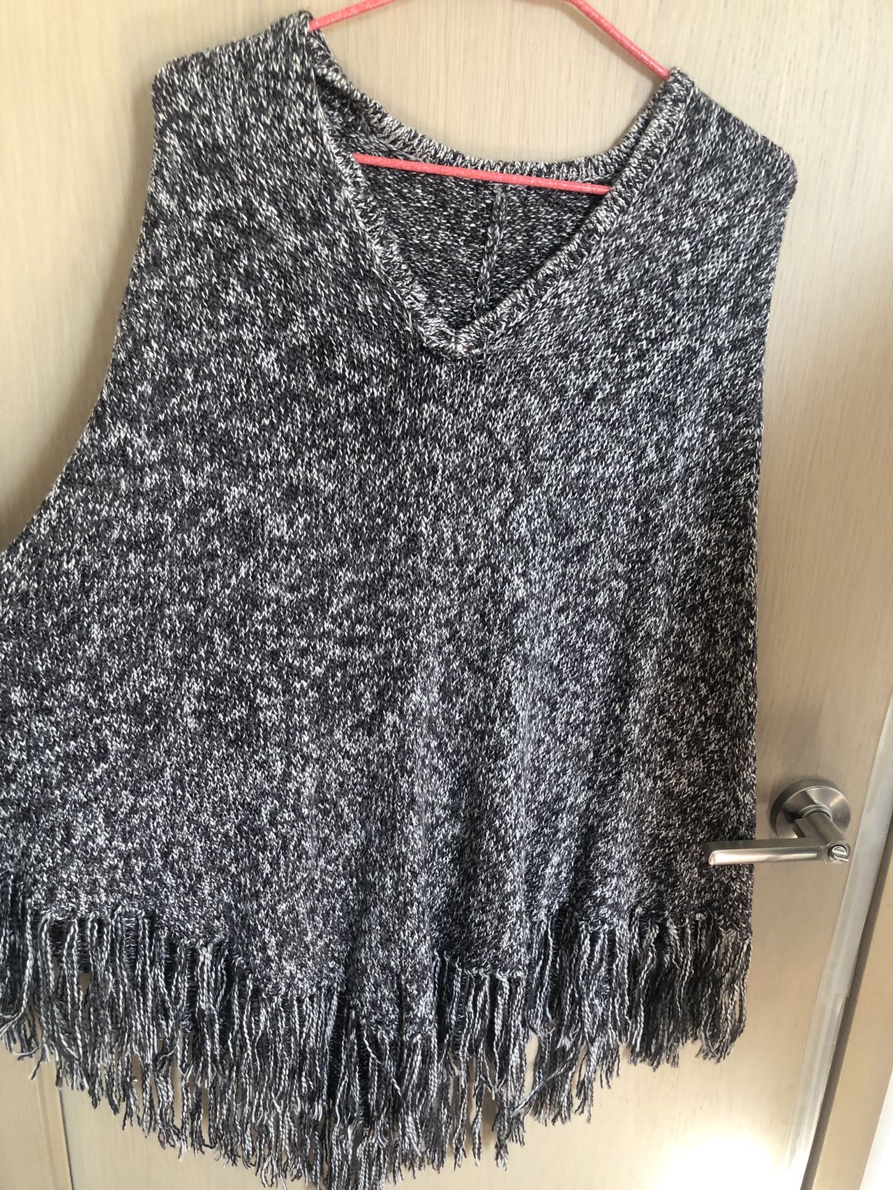 全新OYSHO毛衣斗篷