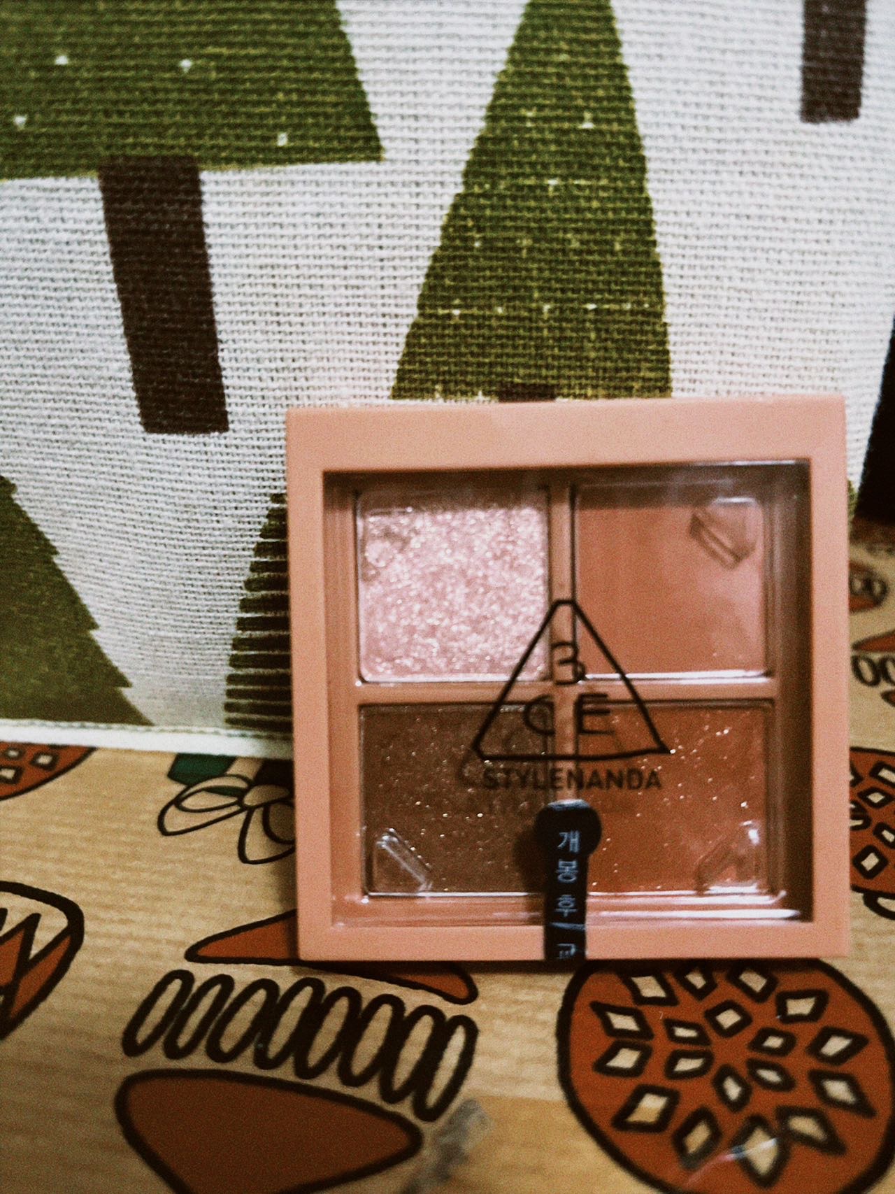 3ce四格眼影-山楂果酱