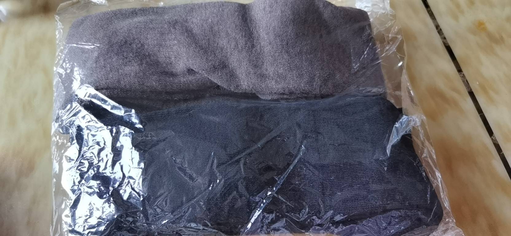 加厚过膝袜两双