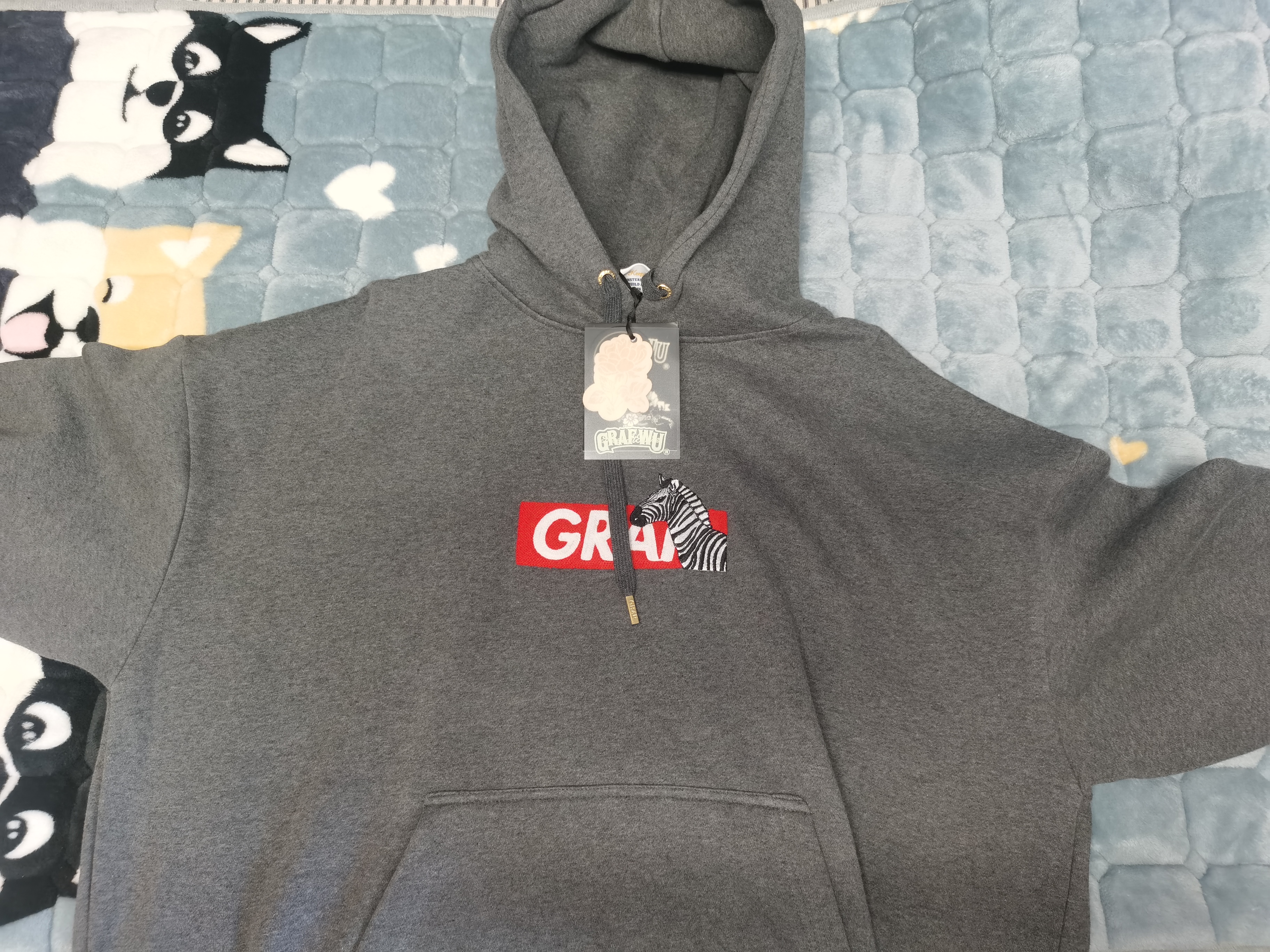 GRAF国潮灰色卫衣