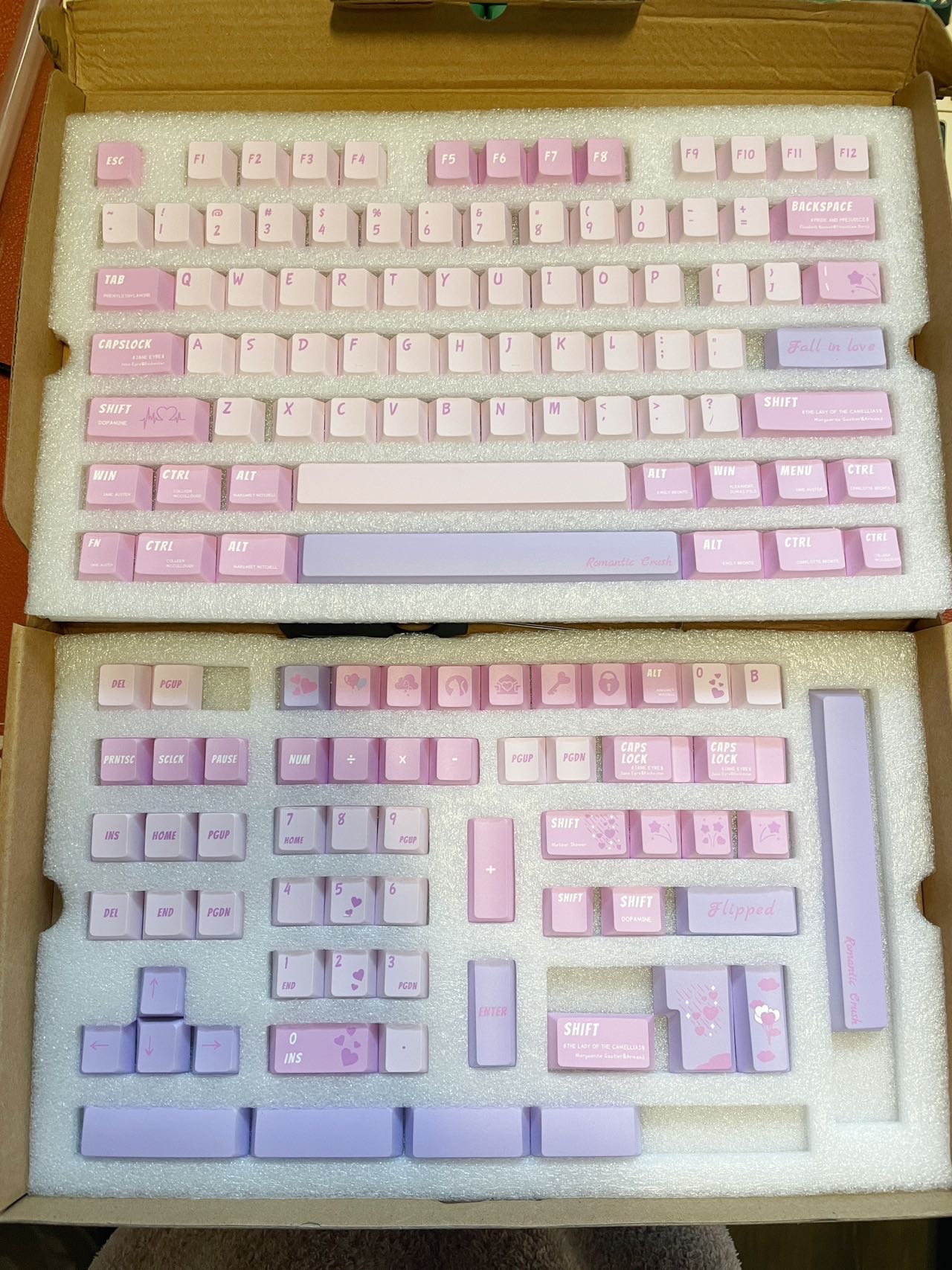 原厂高度 Cherry profile 键帽 小全套 主题 心动