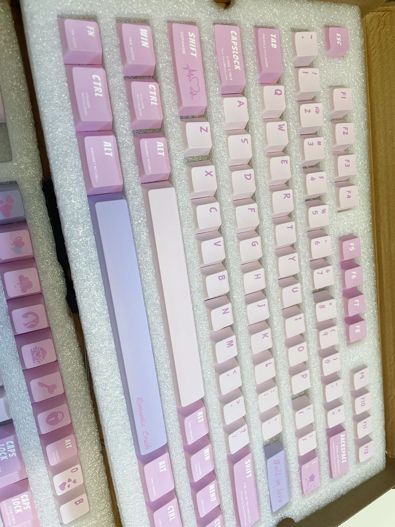 原厂高度 Cherry profile 键帽 小全套 主题 心动