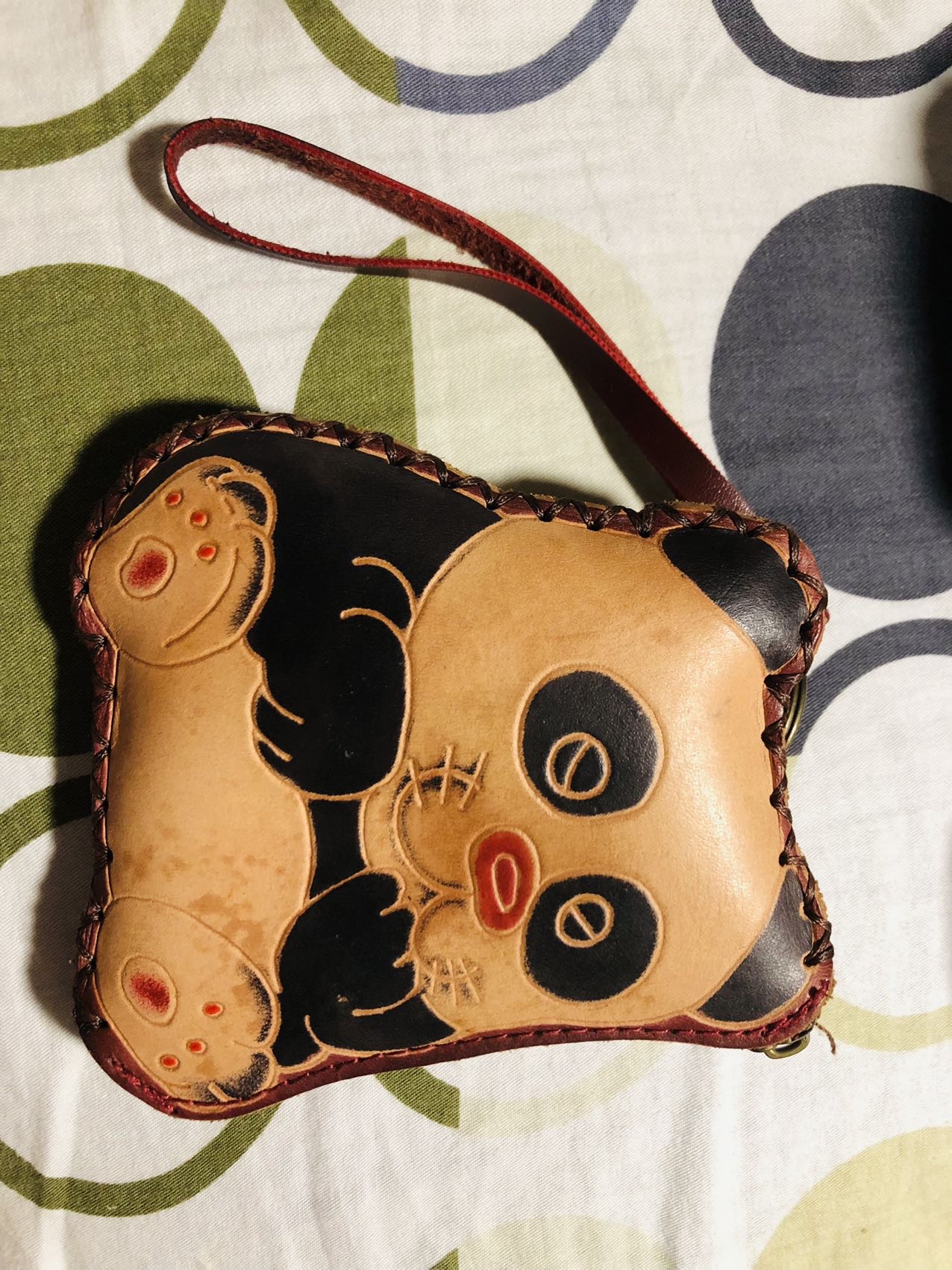 海洋公园钱包熊猫可爱风