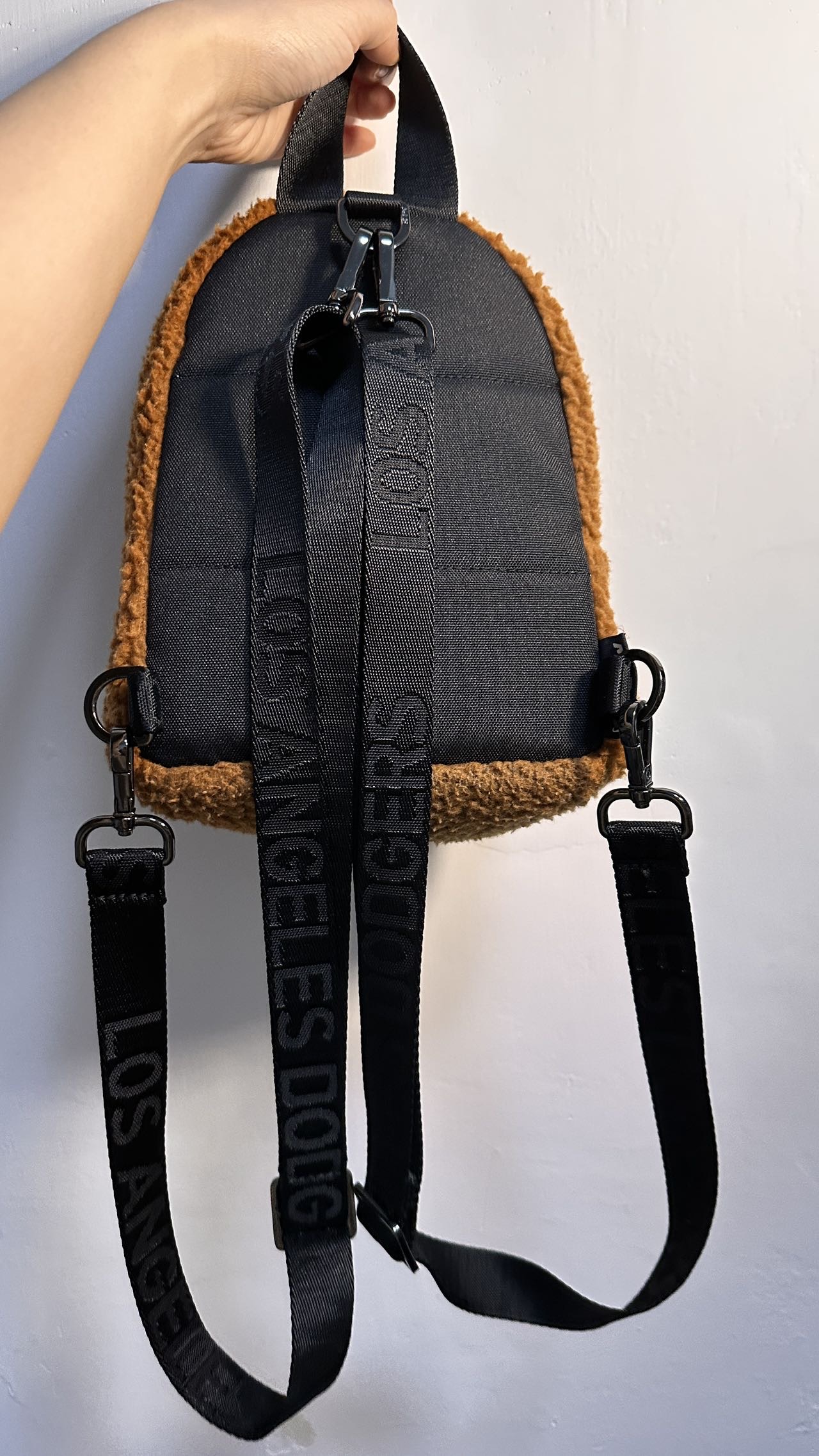 MLB羊羔絨小背囊