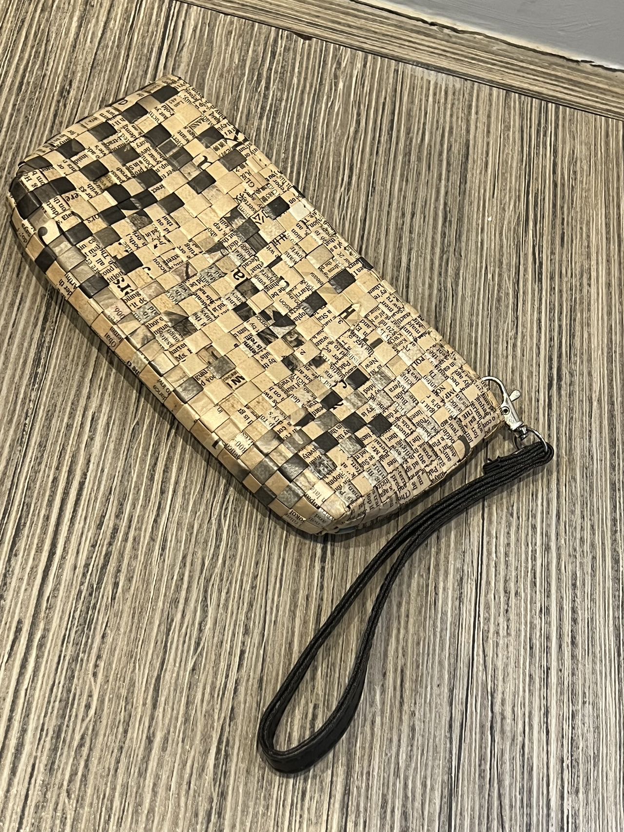 报纸格纹手袋 特别款