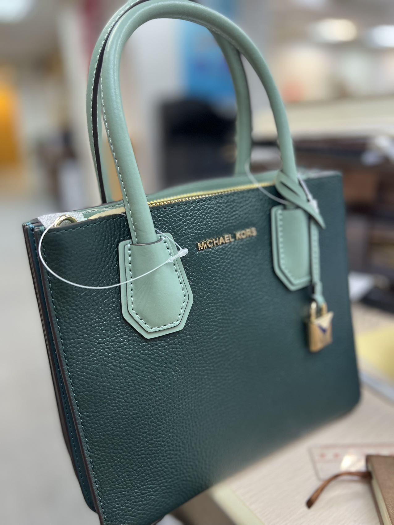 MK绿色风琴包小号