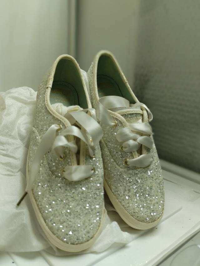 kate spade和keds联名休闲平底鞋