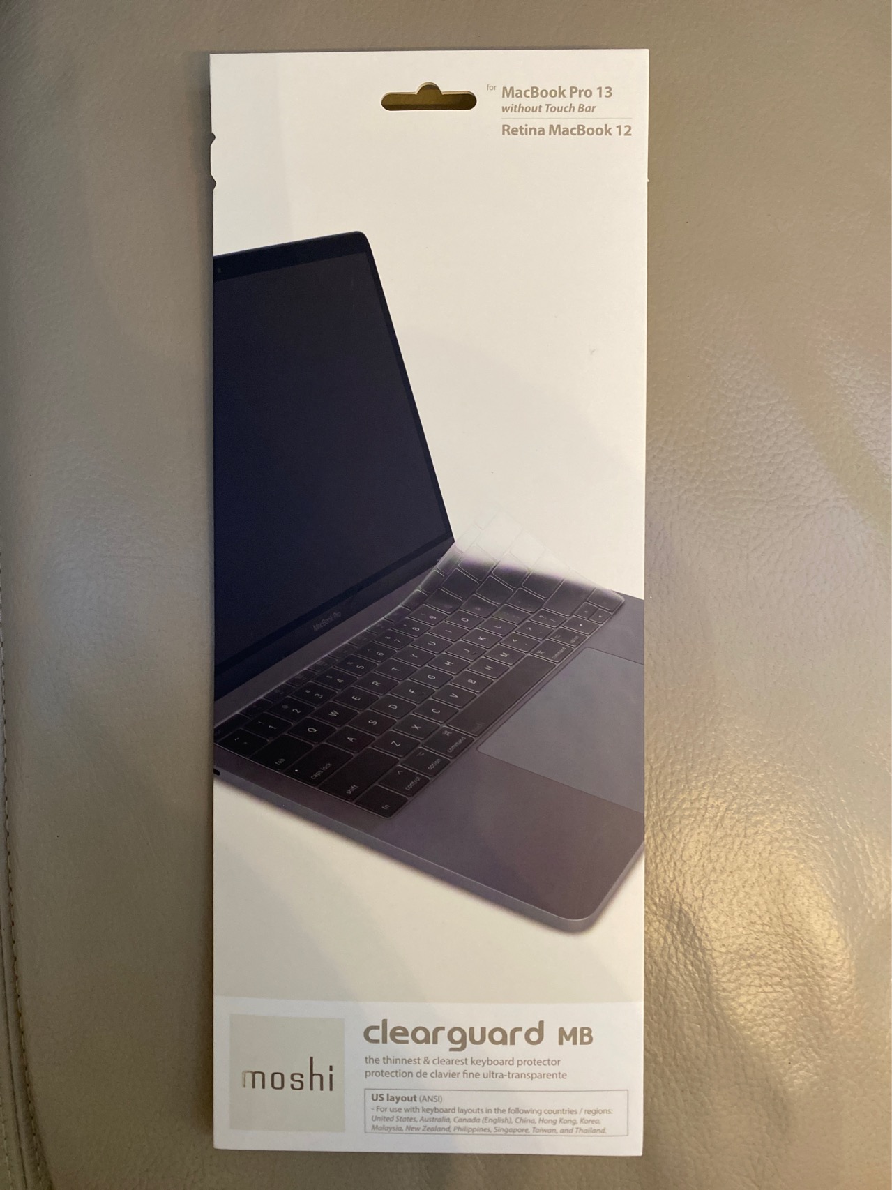 全新MacBook Pro鍵盤保護膜