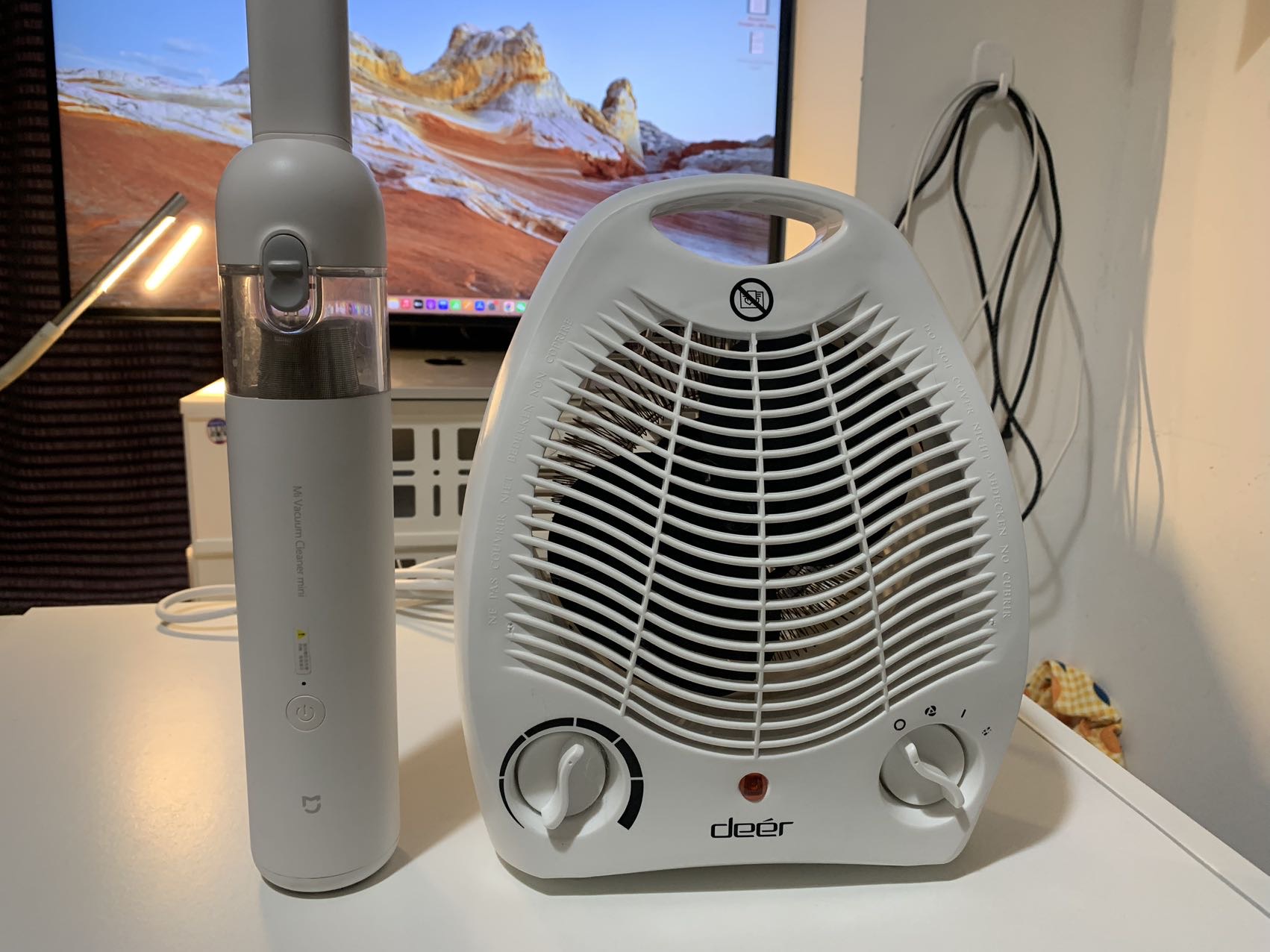 小米吸尘器+暖风机