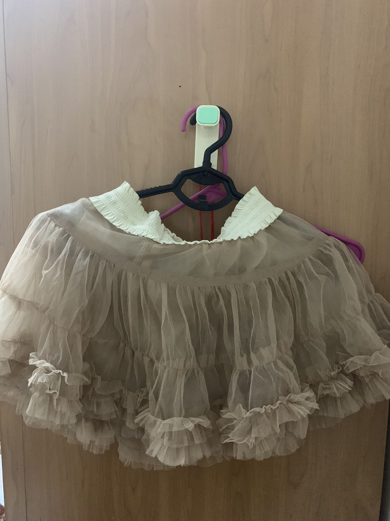 出全新牛仔外套 纱裙 chaps长裤中号