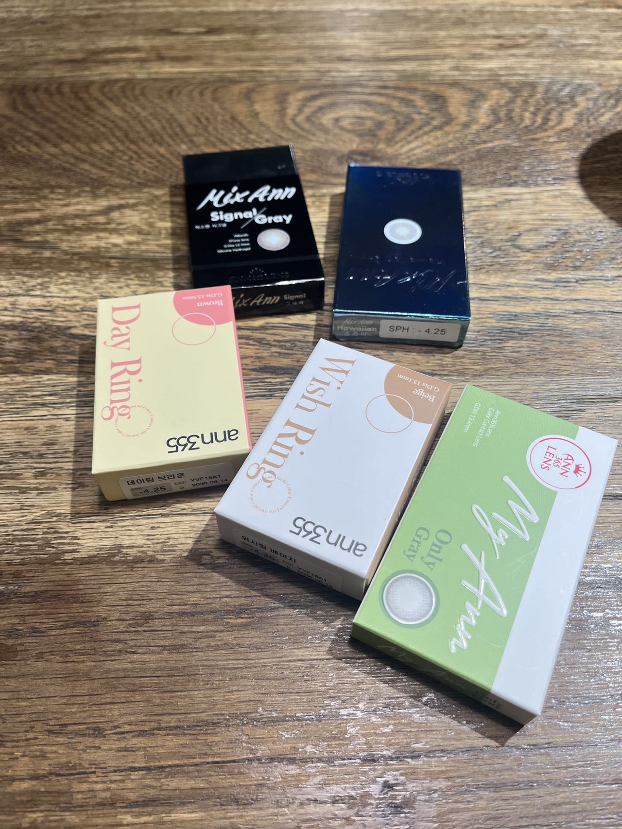 韩国全新月抛美瞳