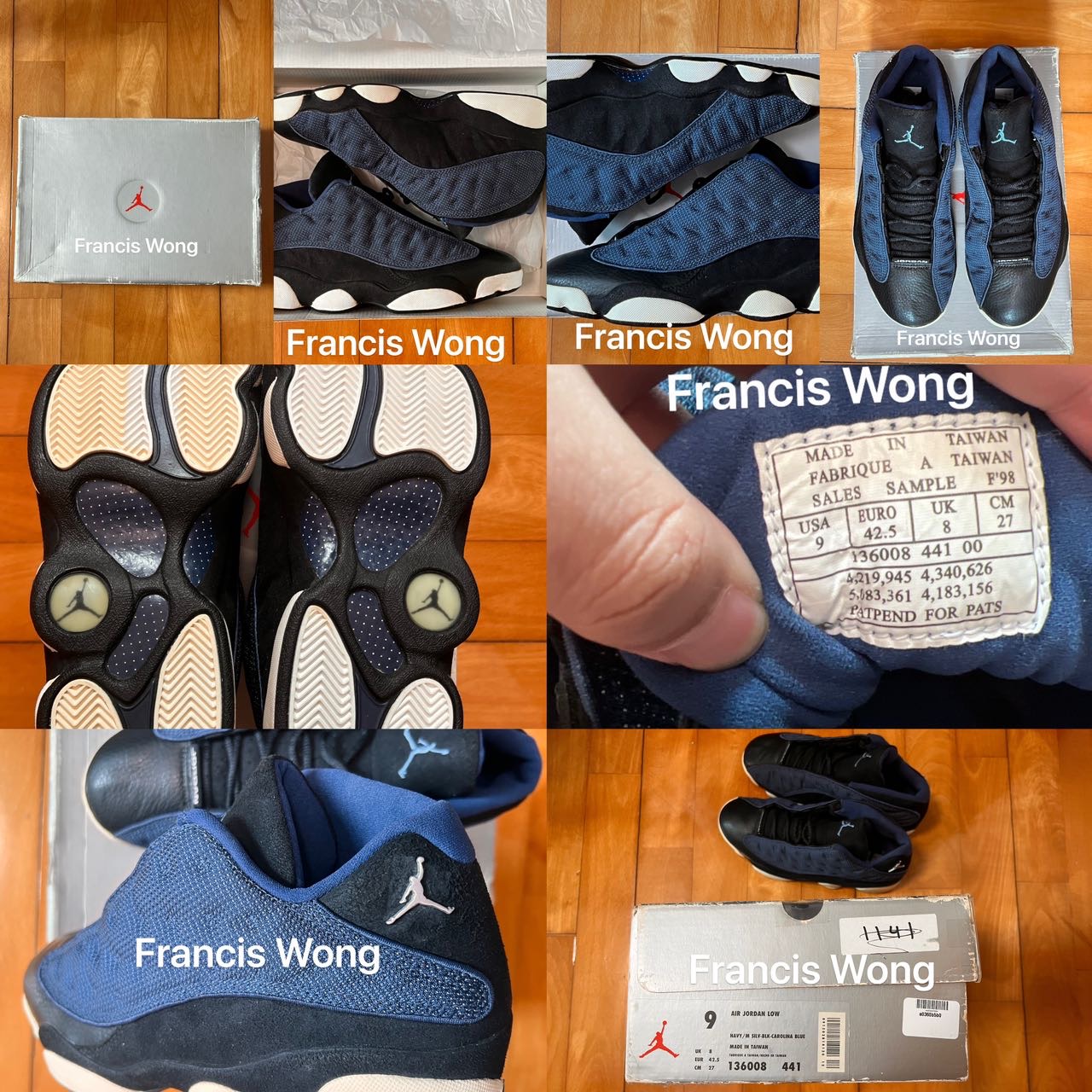 AJ13 元年1998 Air Jordan 13 Low