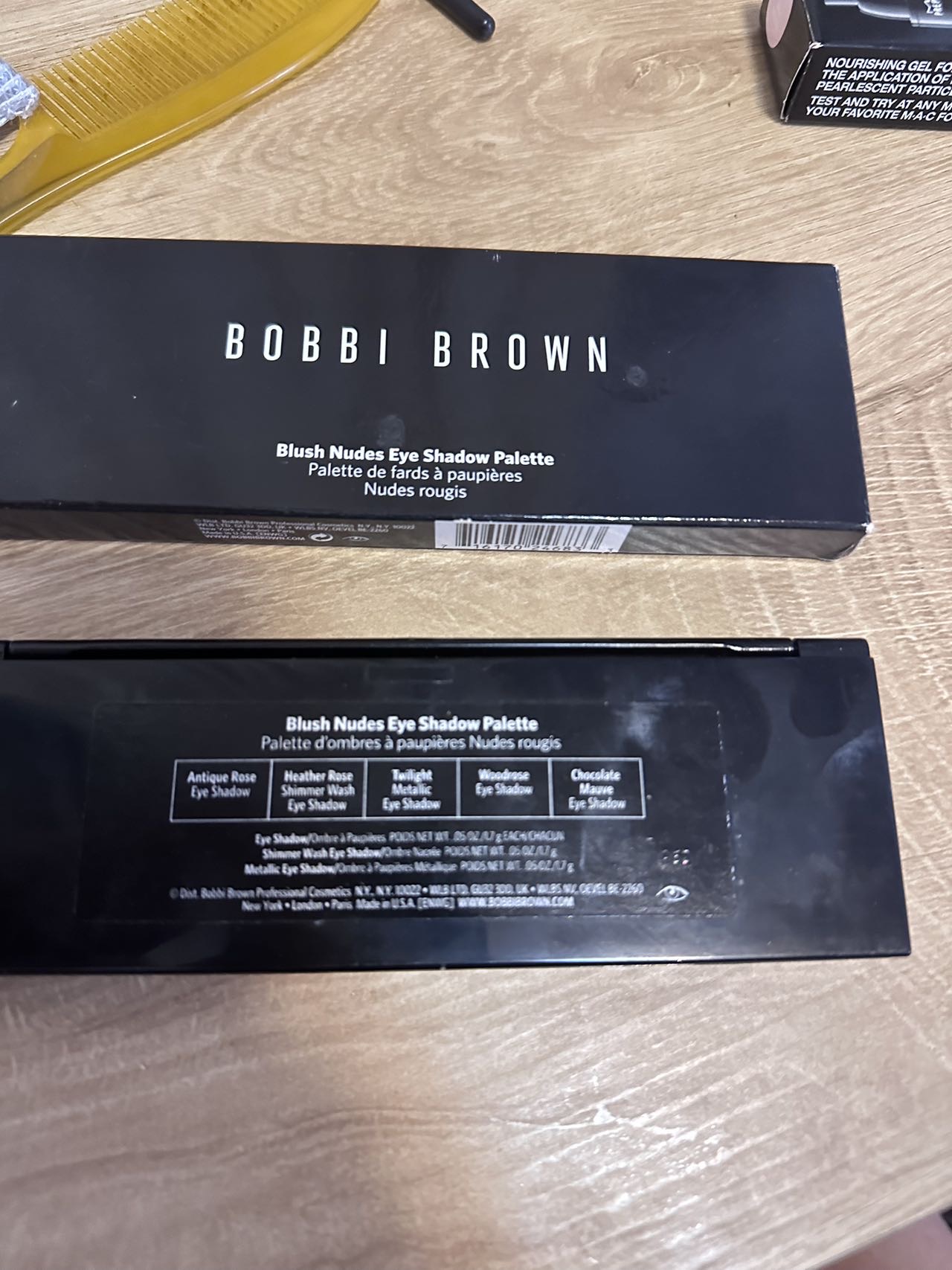 Bobbi Brown五色眼影盘