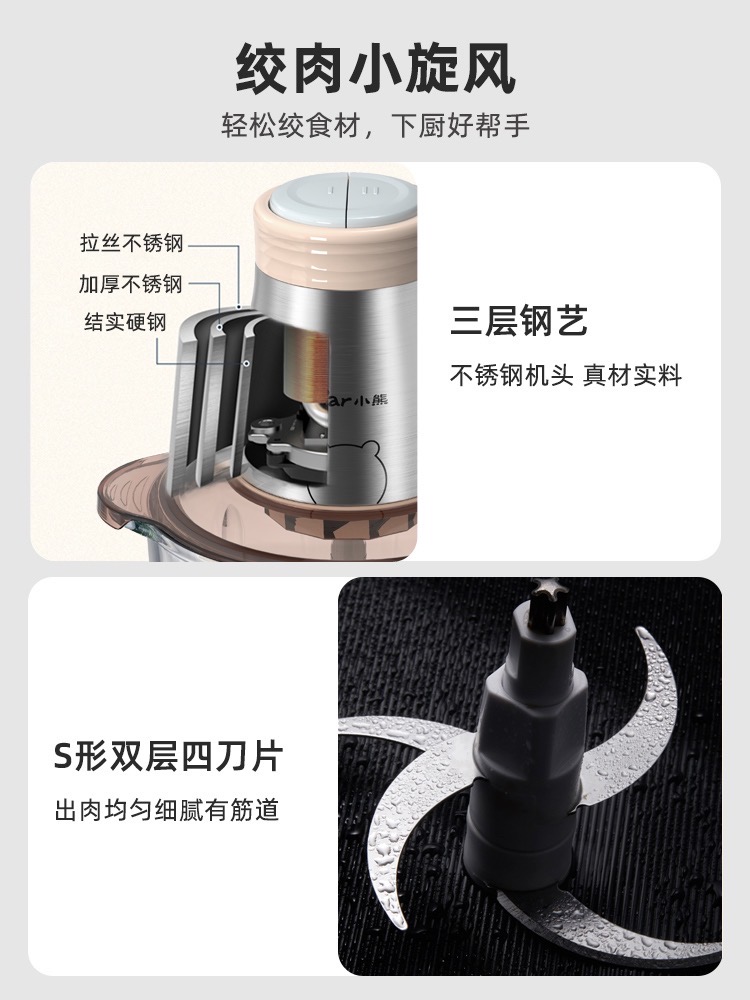 厨房料理机研磨机