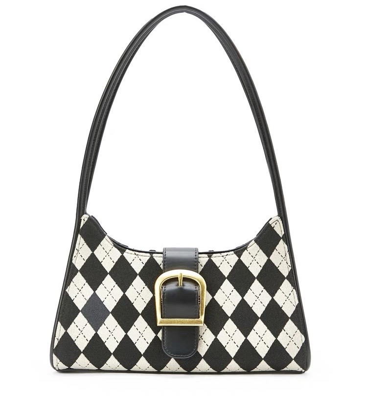 菱格腋下包单肩包