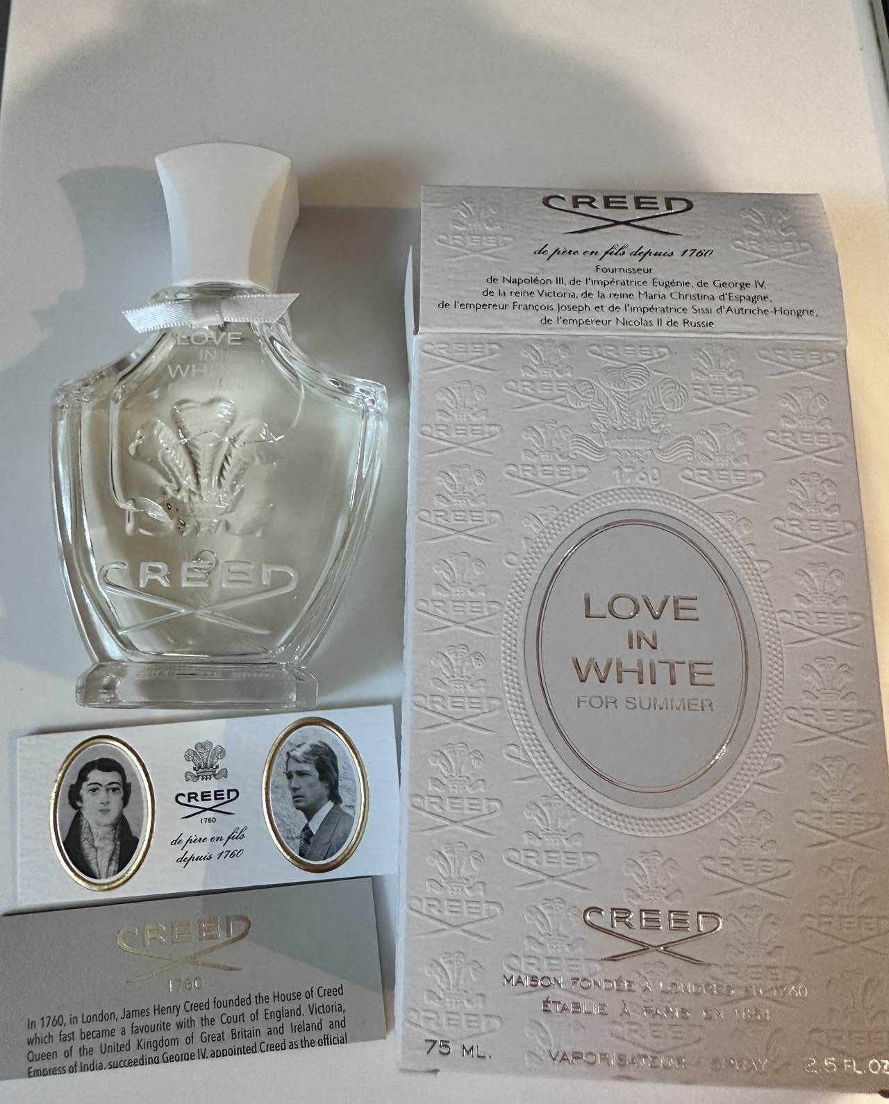 Creed香水Love in White 75ml