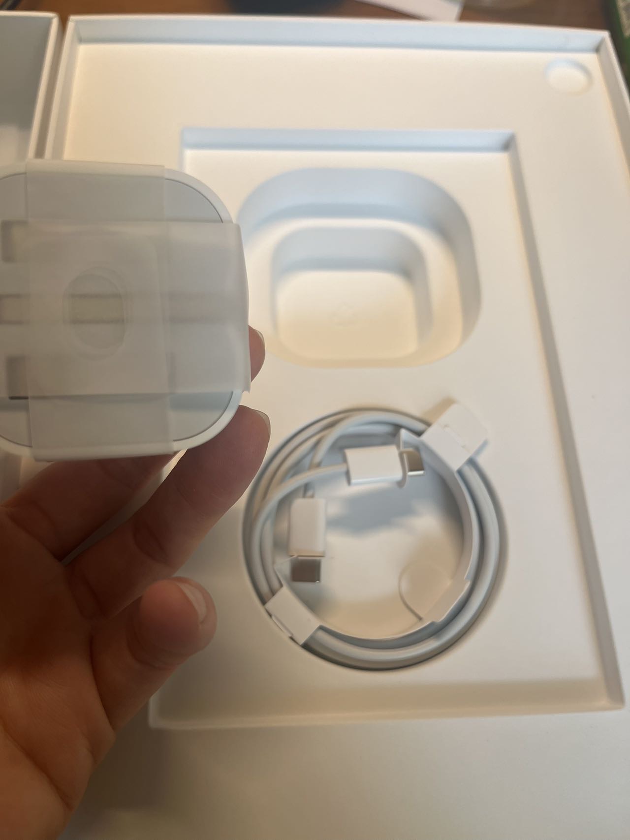 ipad air5 256g充电器及线全新