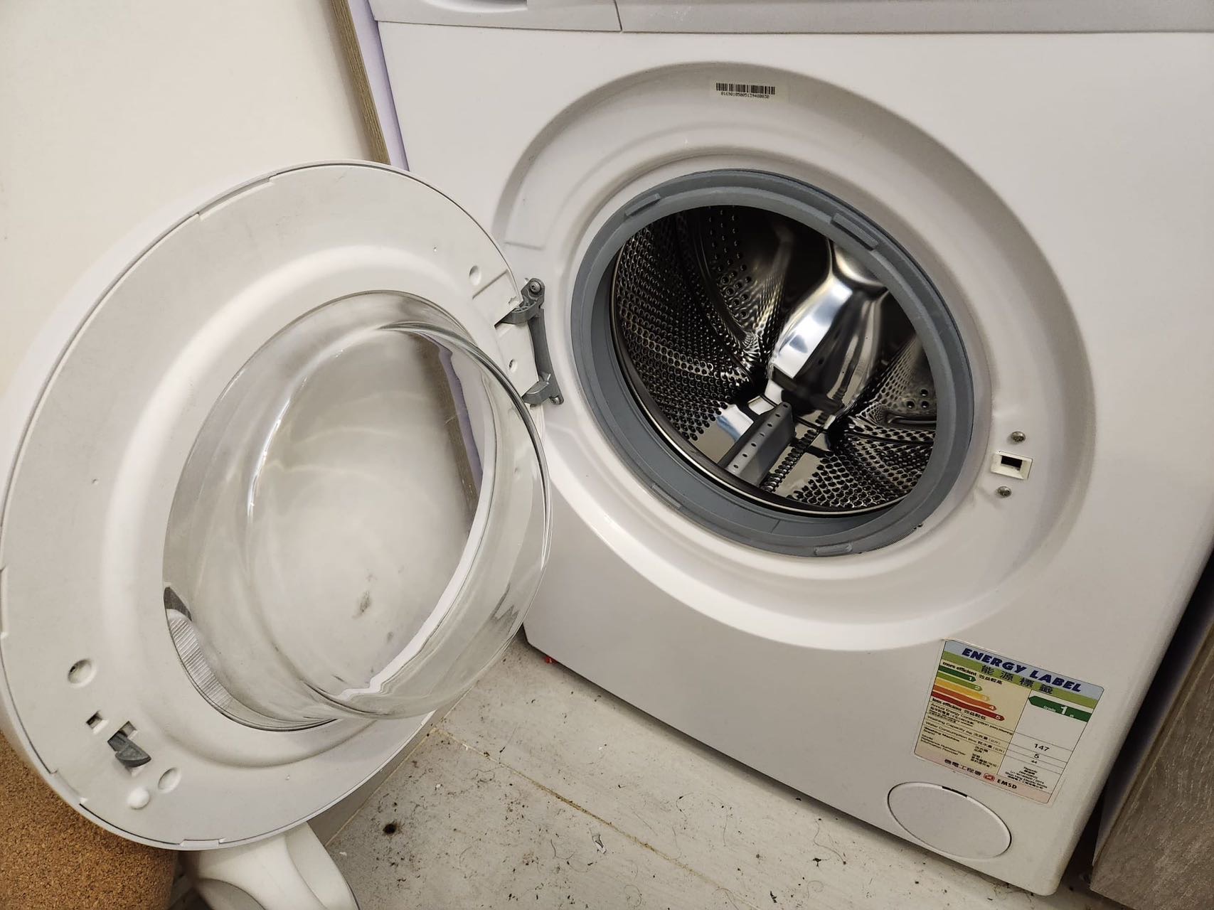 需3/5 前取 新淨 樂信 Rasonic RW-508V2 超薄滾筒式洗衣機 5公斤 800轉 washing machine
