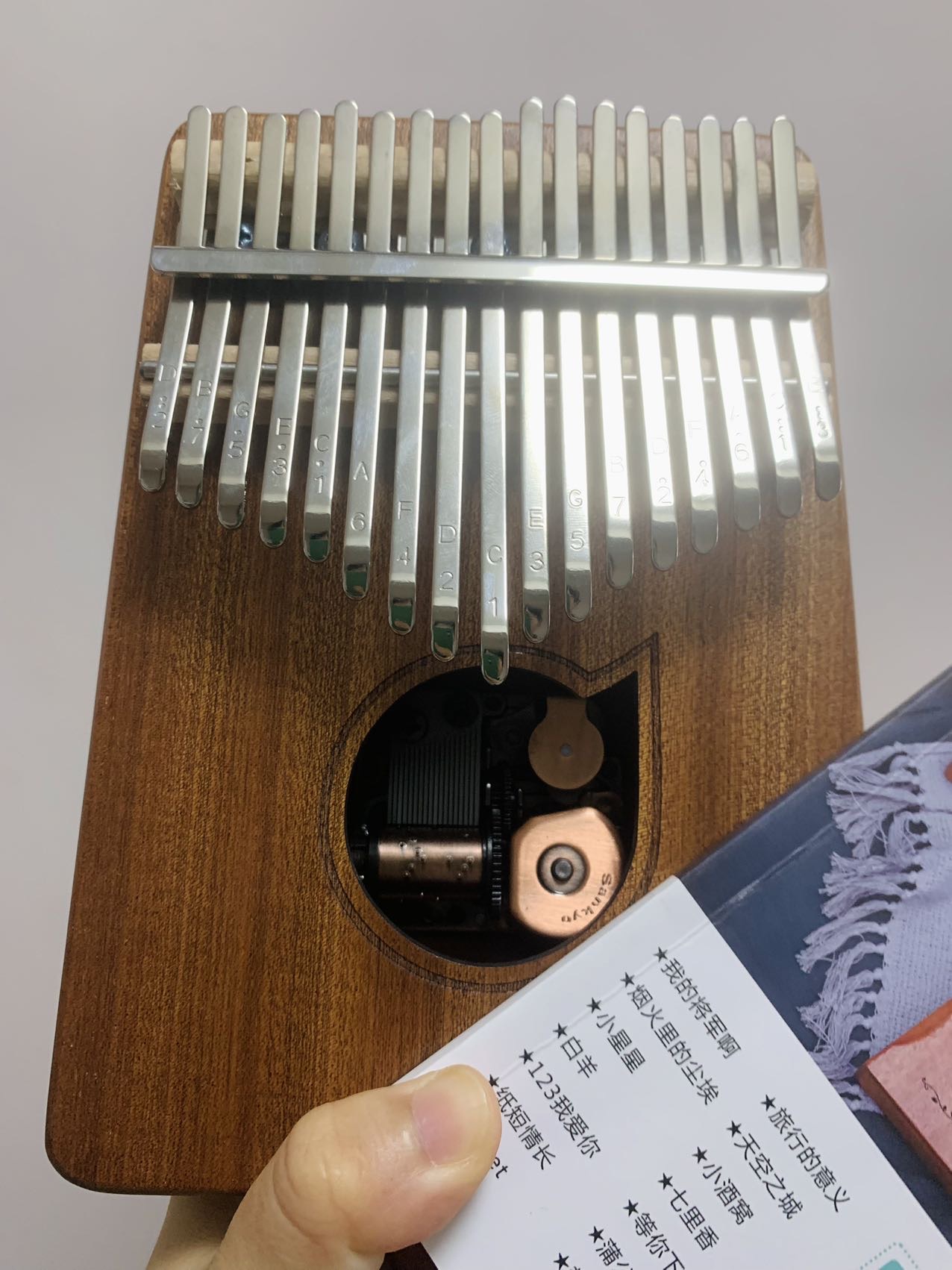 超简单【拇指琴】小乐器