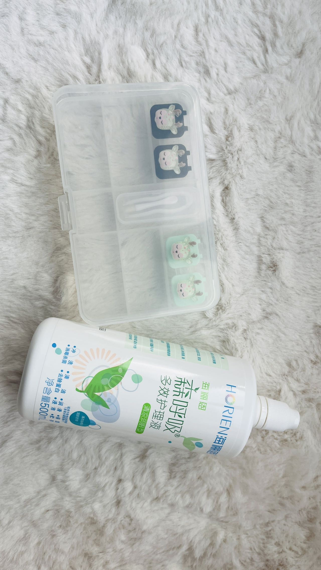 隐形眼镜护理液镜片盒