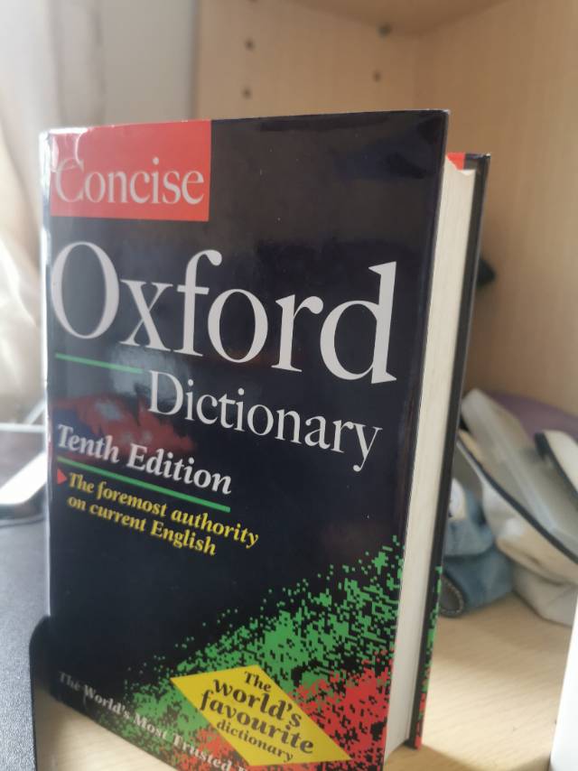 Oxford  dictionary
